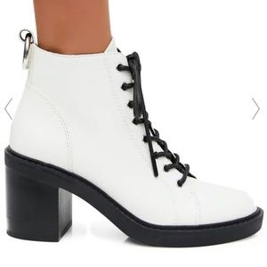 Dolce vita lynx lace-up booties